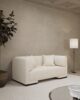 Breanna Off White Bouclé Sofa (2 & 3 Seater) in UAE – Zohaib Furniture