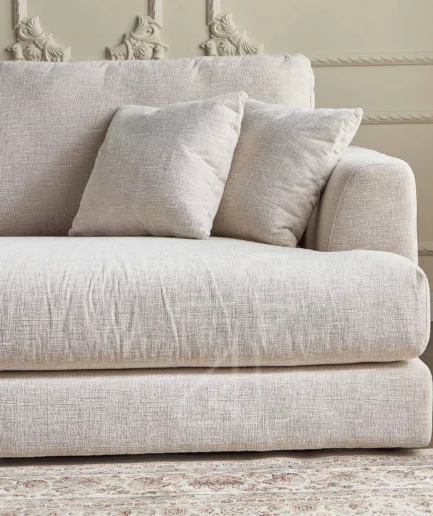 Lunara 3 Seater Linen Sofa
