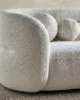 Aria Curved Modern Sofa 4 seater – Sculptural Comfort in UAE – Zohaib Furniture