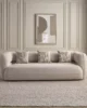 Skagen 3-Seater Fabric Sofa in UAE – Zohaib Furniture