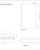 Elodie Boucle Fabric Bed with Arch Headboard in UAE – Zohaib Furniture