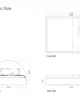 Elodie Boucle Fabric Bed with Arch Headboard in UAE – Zohaib Furniture