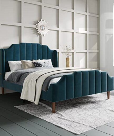 Ultimate Velvet Upholstered Bed