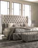 High End Italian Velvet Bed | Coziness and Comfort Redefined in UAE – Zohaib Furniture