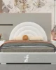 Calm 180 X 200 Upholstered King Bed- Cream in UAE – Zohaib Furniture
