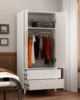 Jandreau Solid Wood Armoire | New Elegant Design in UAE – Zohaib Furniture