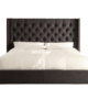 Luxurious Upholstered Wingback Bed in UAE – Zohaib Furniture