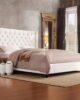 Luxurious Upholstered Wingback Bed in UAE – Zohaib Furniture