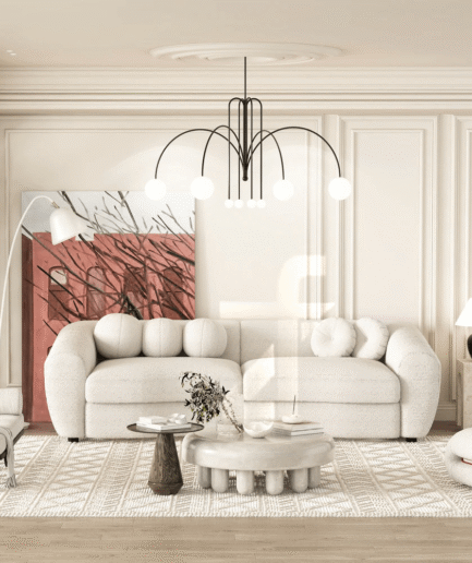 Modern Curved Sofa