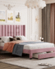 Katinna Storage Bed | Ultimate Comfort in UAE – Zohaib Furniture