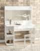 Adler Vanity Dresser with Mirror in UAE – Zohaib Furniture
