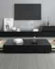 Morami Rectangular Coffee Table with 2-Drawer in UAE – Zohaib Furniture
