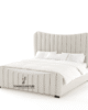 Luxurious Upholstered Bed Frame with Premium Fabric in UAE – Zohaib Furniture