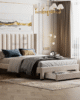 Katinna Storage Bed | Ultimate Comfort in UAE – Zohaib Furniture